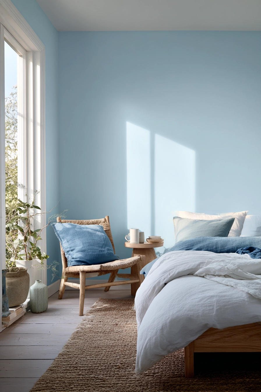 cozy blue bedroom 8