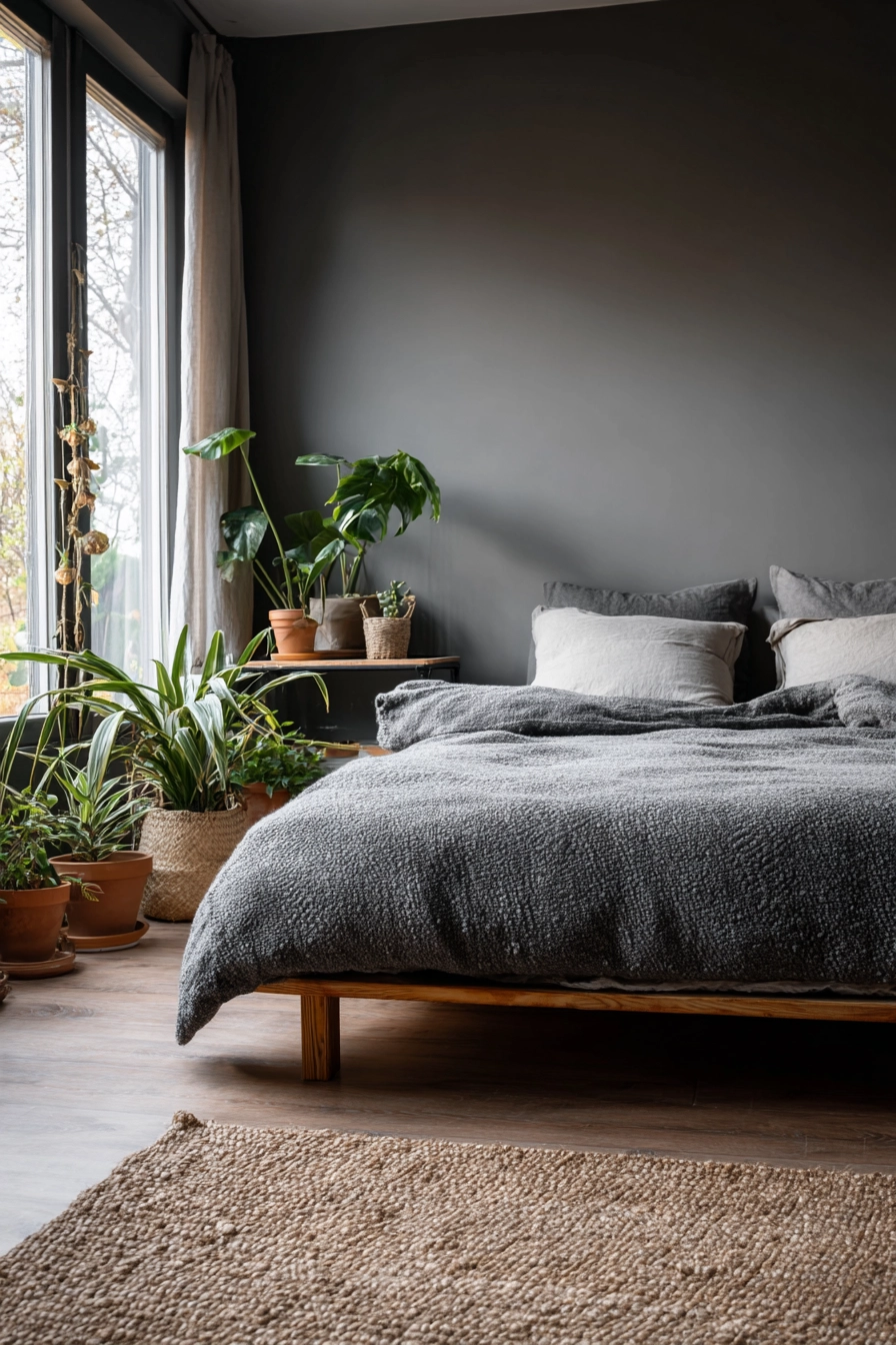 dark neutral bedroom 9