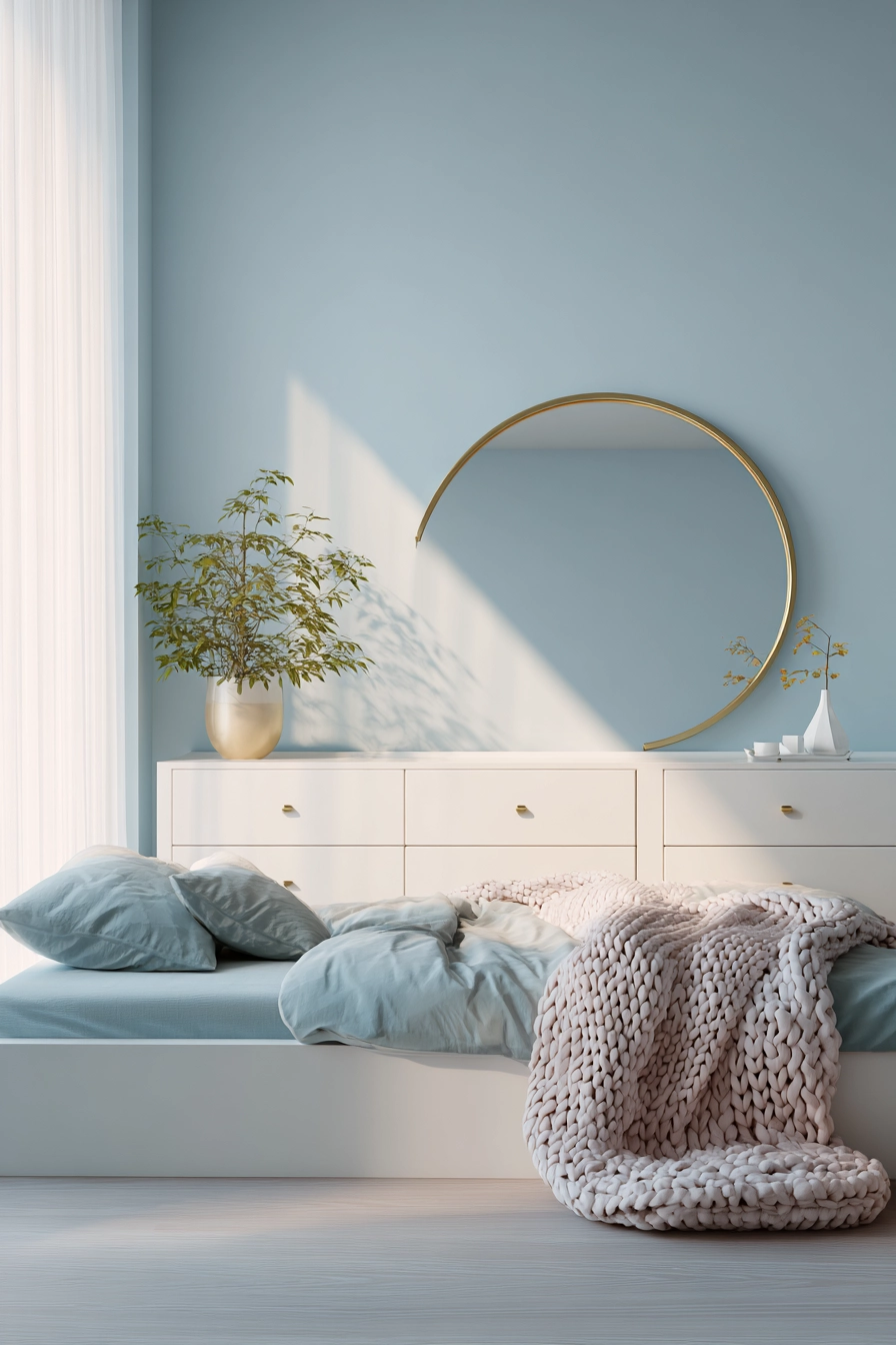 dusty blue bedroom 11