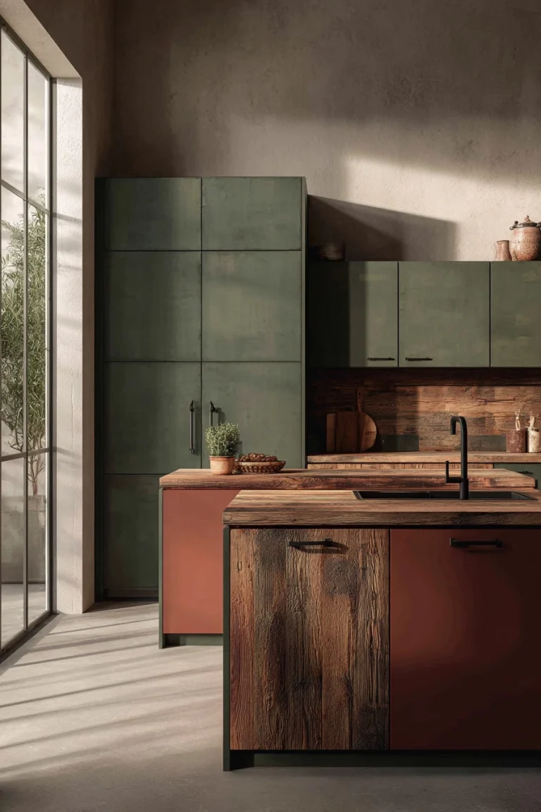 earthy kitchen cabinet colors 1