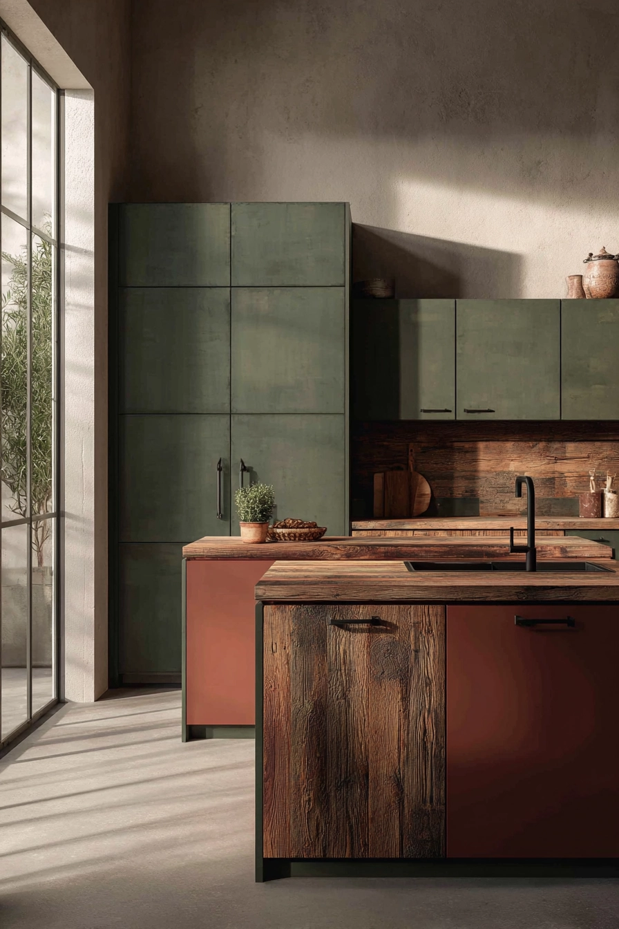 Earthy Kitchen Cabinet Colors: Embracing Nature in Your Culinary Space ...