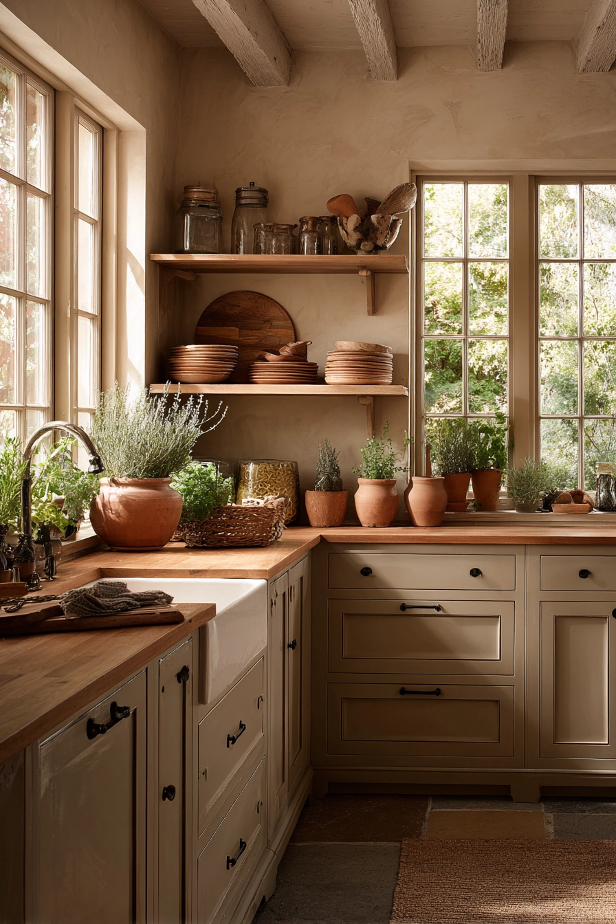 earthy kitchen cabinet colors 5