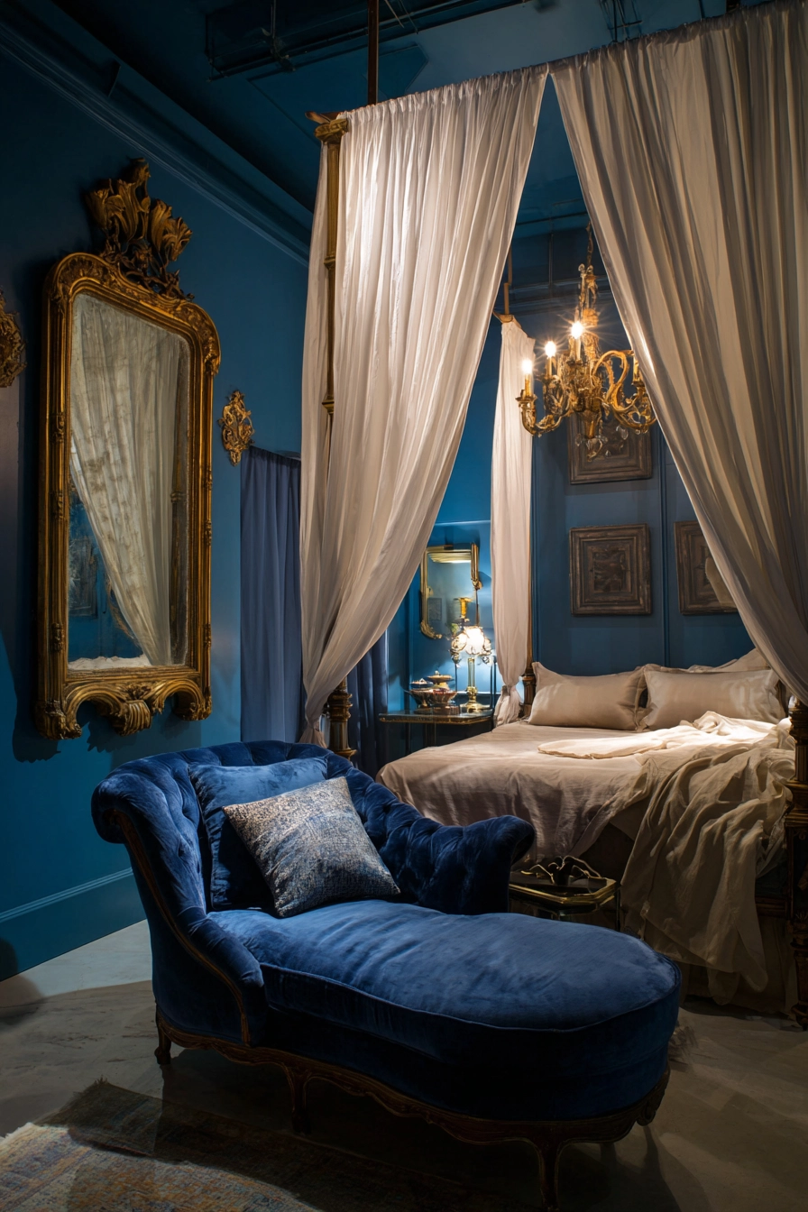 french blue bedroom 11