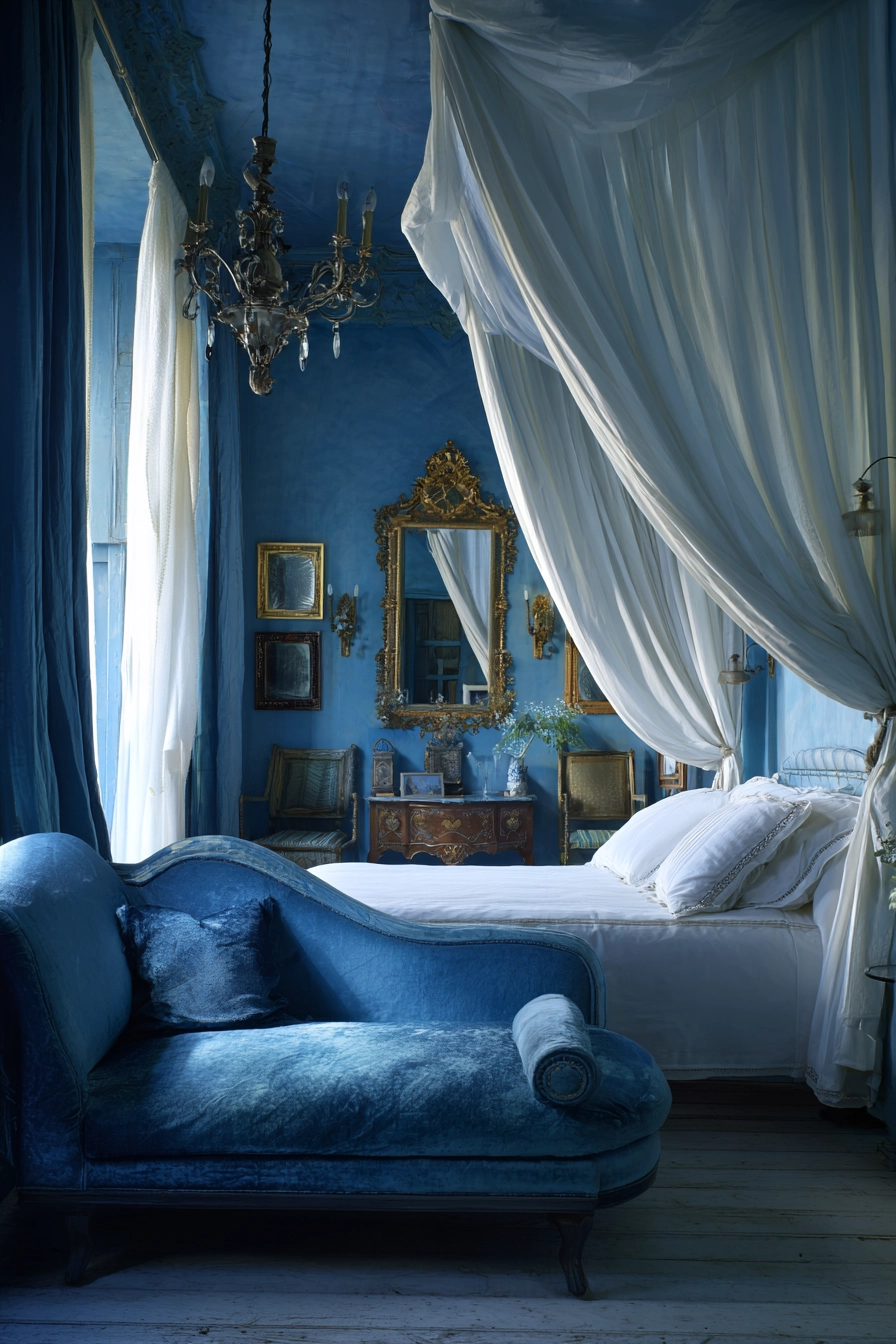 french blue bedroom 12