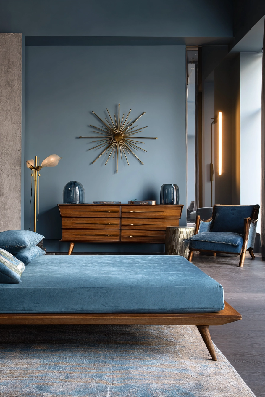french blue bedroom 18
