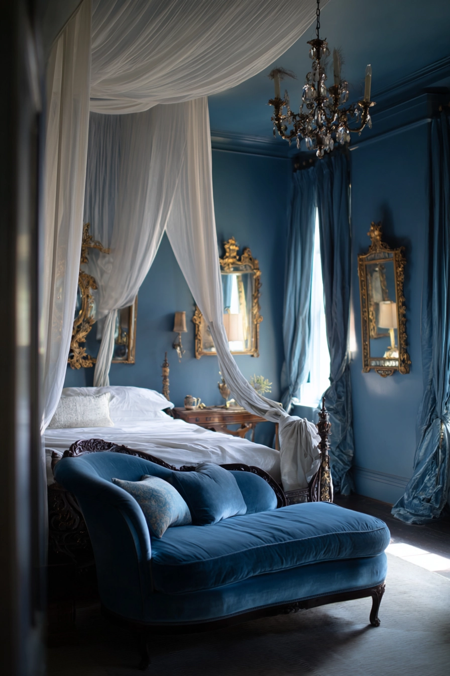 french blue bedroom 9