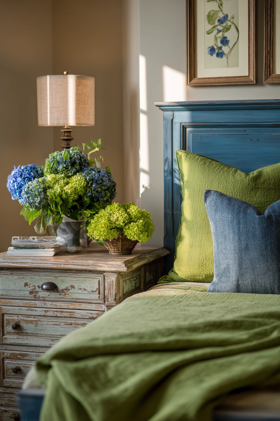 green and blue bedroom 10