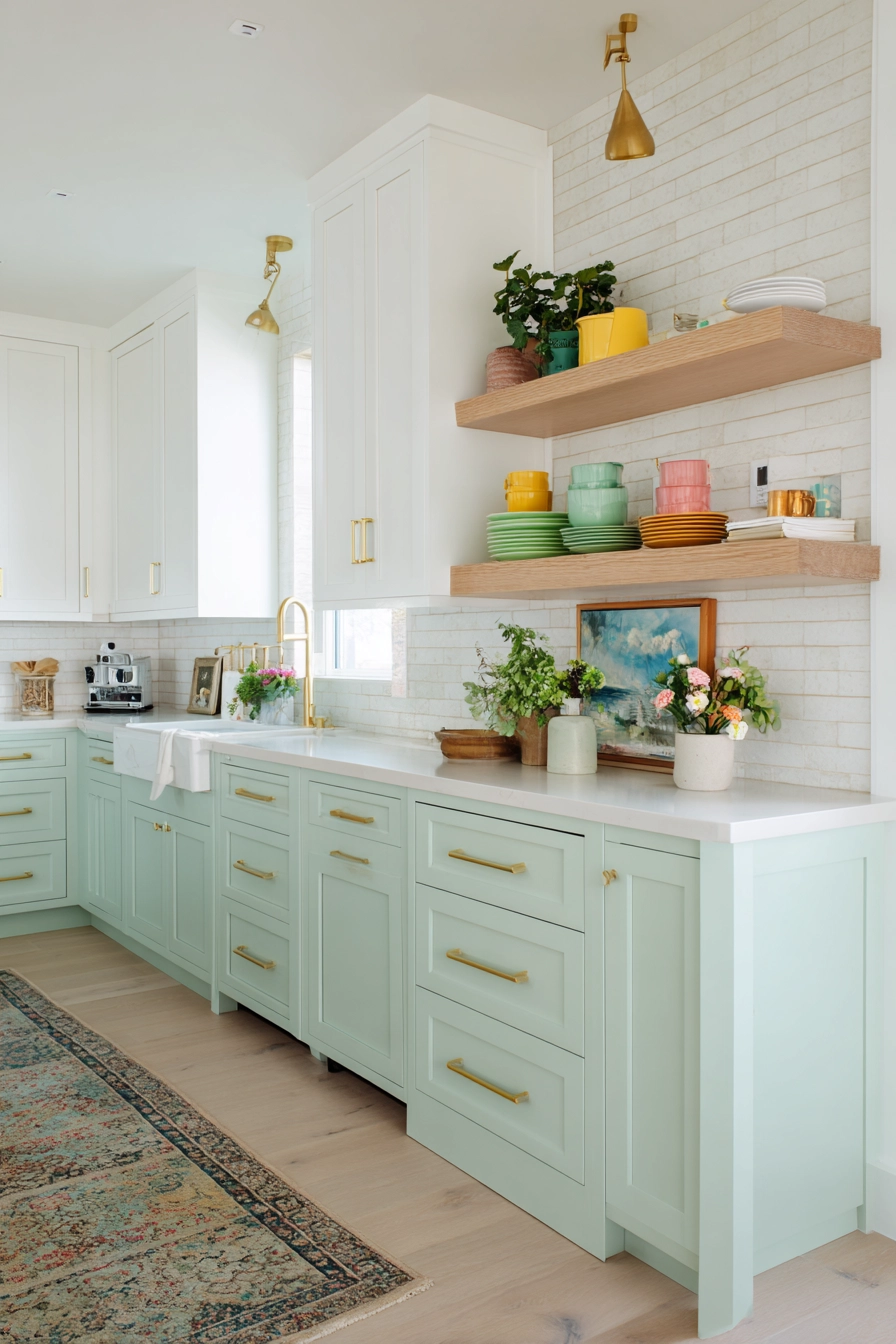 kitchen cabinet color ideas 13