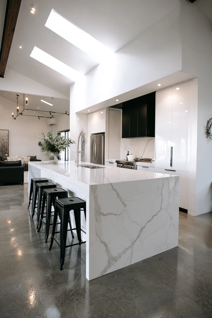 kitchen island with seating 11