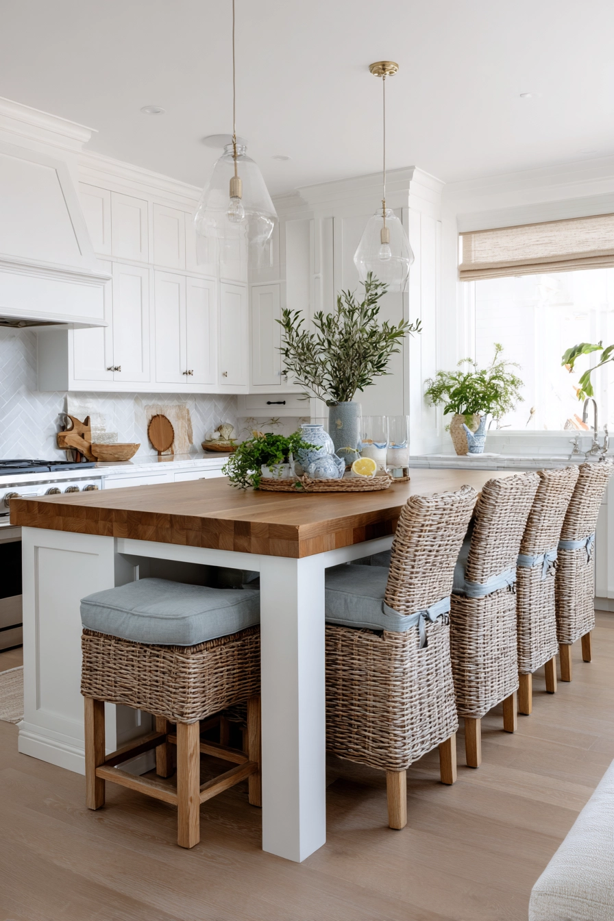 kitchen island with seating 14