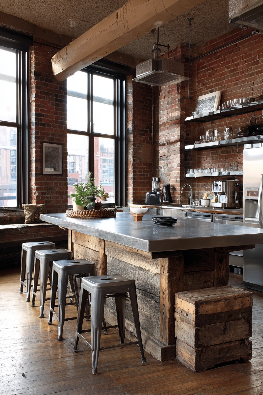 kitchen island with seating 19