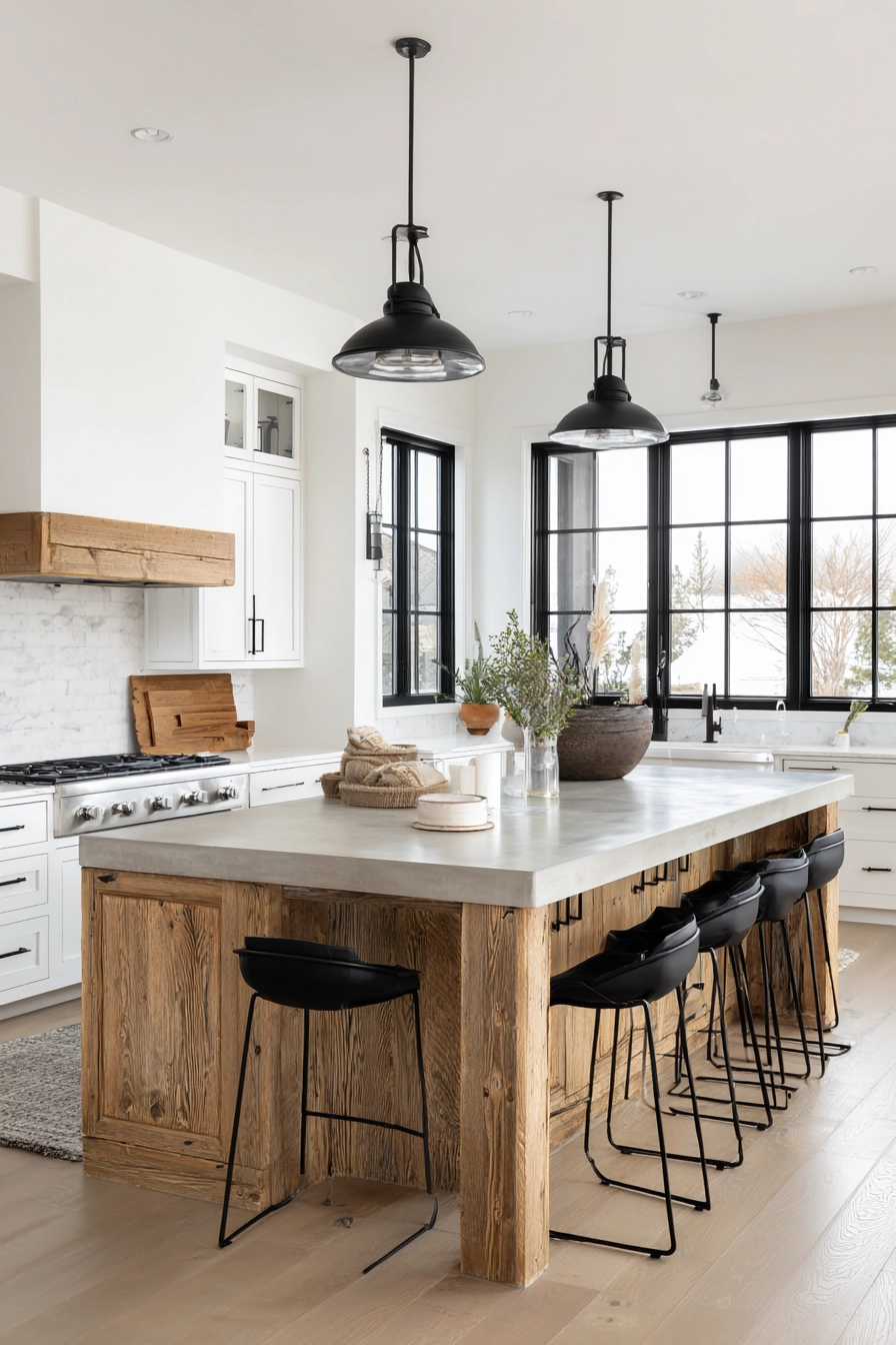 kitchen island with seating 3