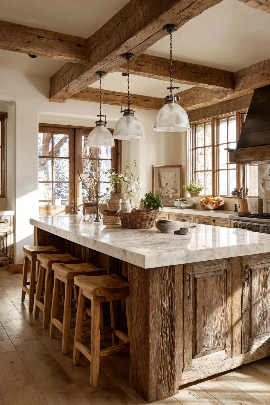 kitchen island with seating 5