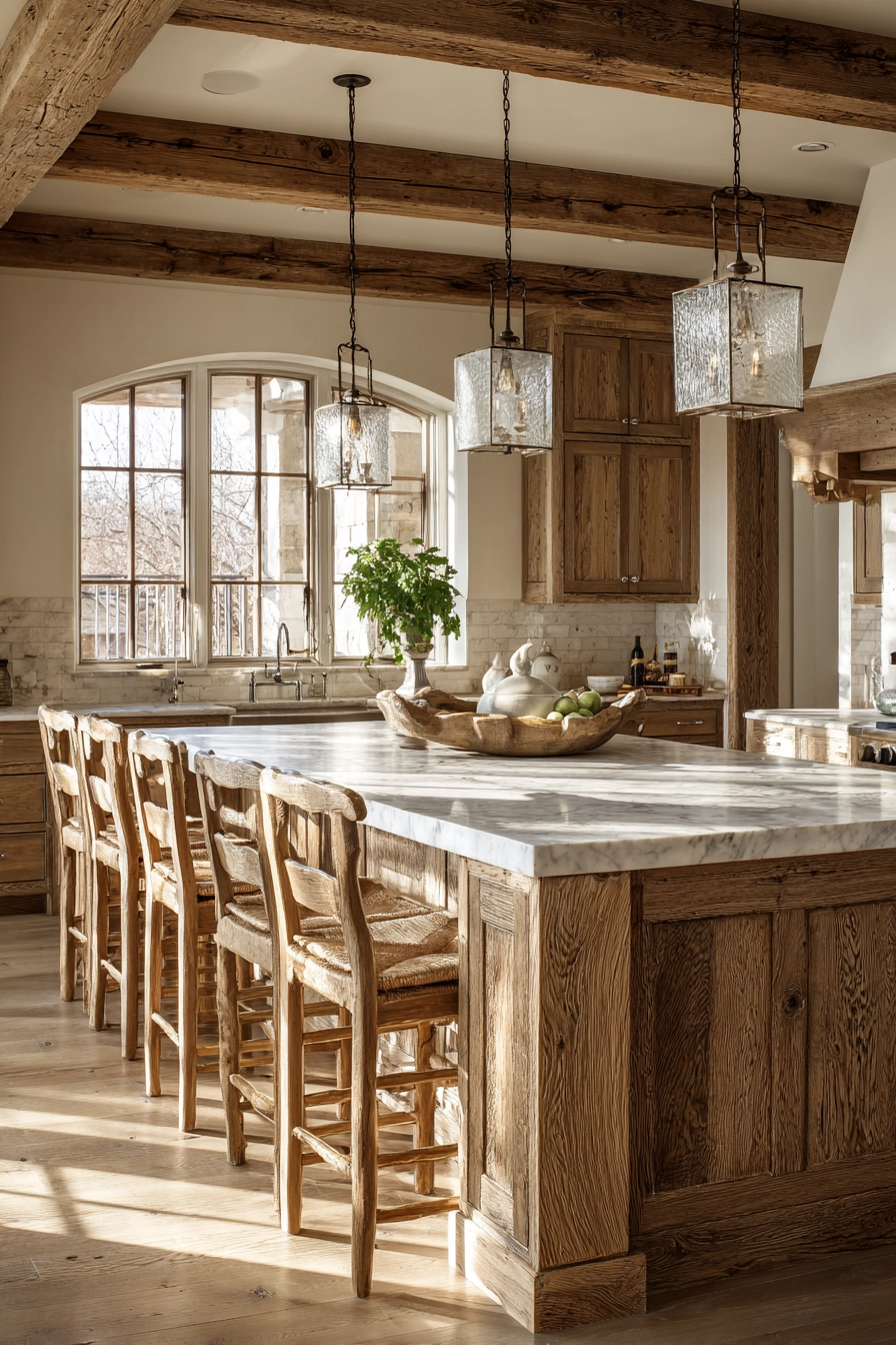 kitchen island with seating 6