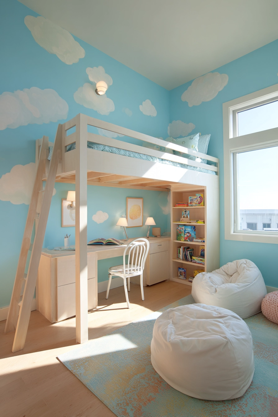 light blue bedroom 15
