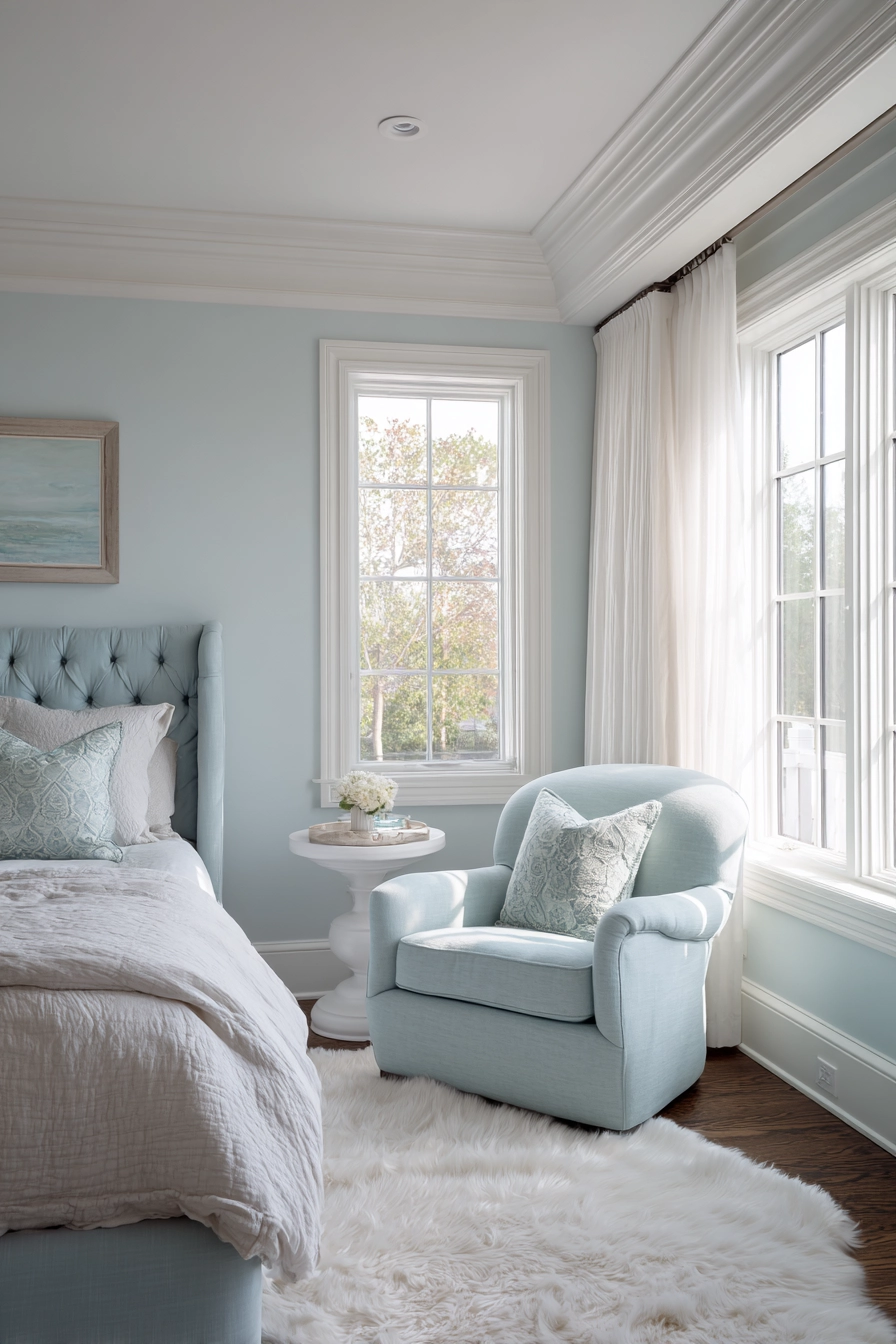 light blue bedroom 3