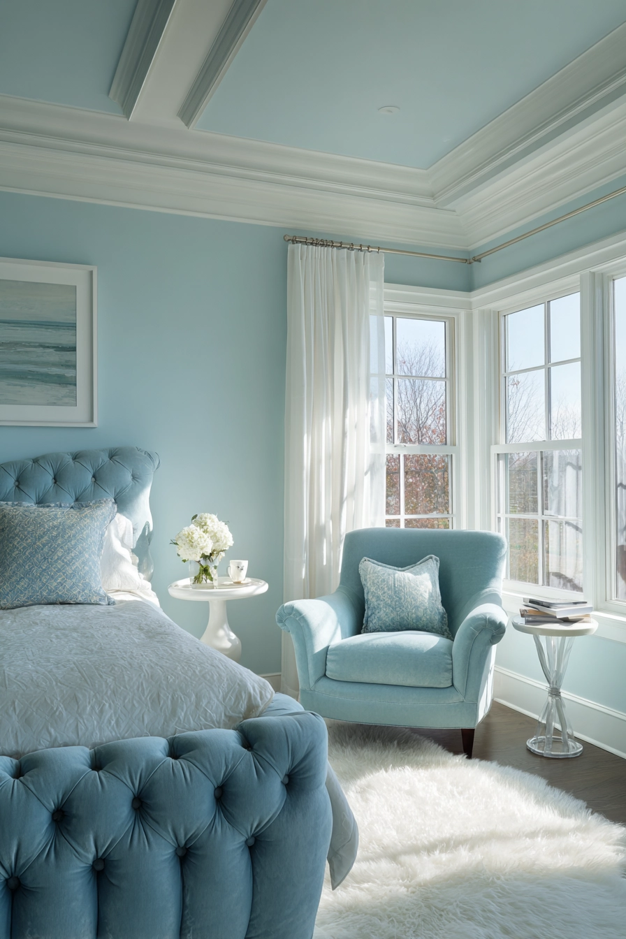 light blue bedroom 4