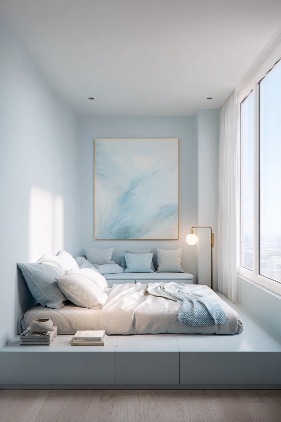 light blue bedroom 5