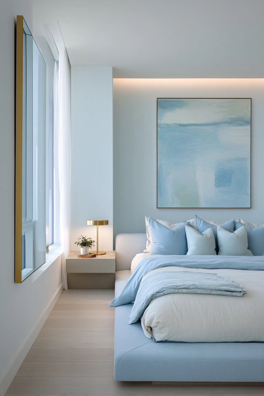 light blue bedroom 8