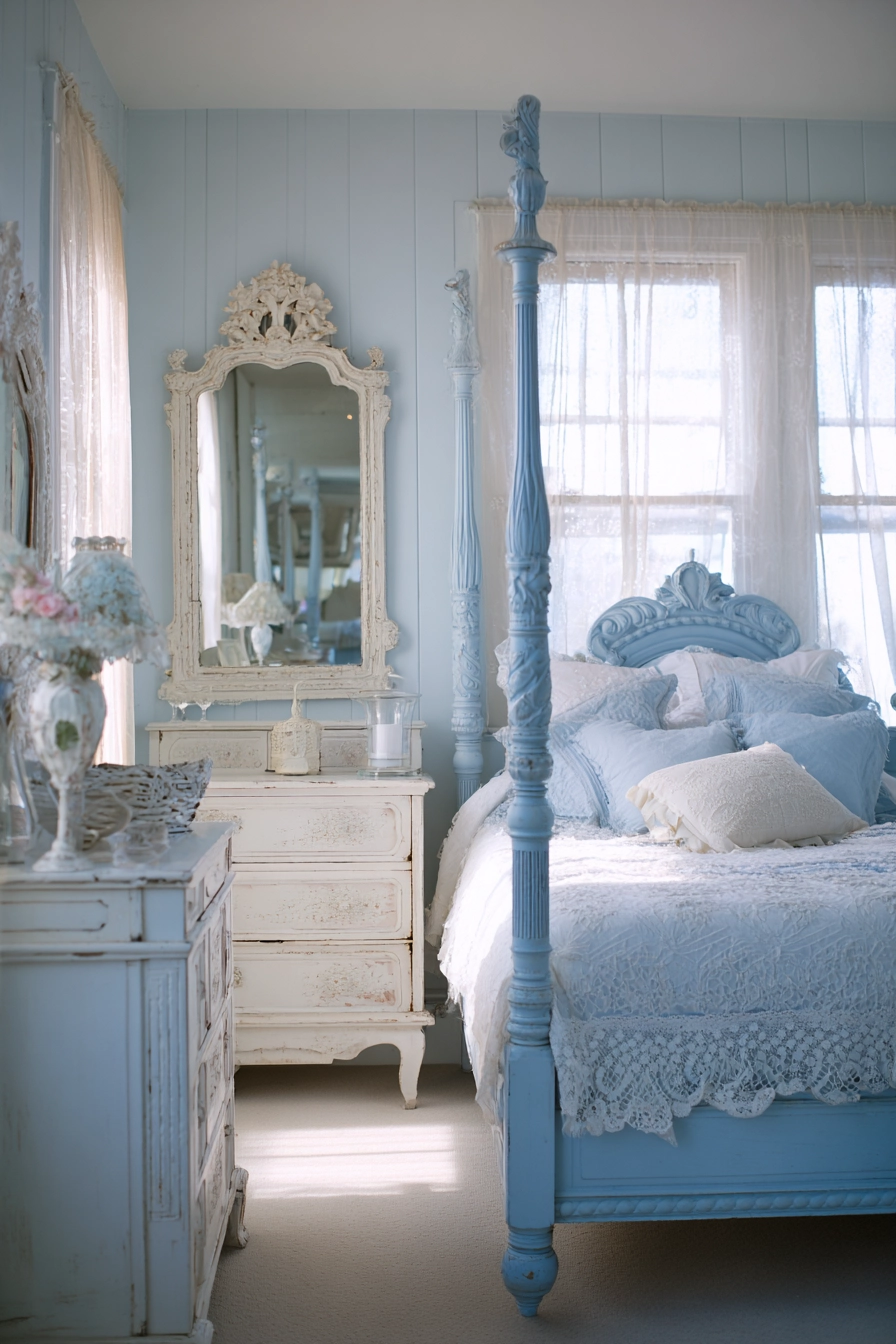 light blue bedroom 9