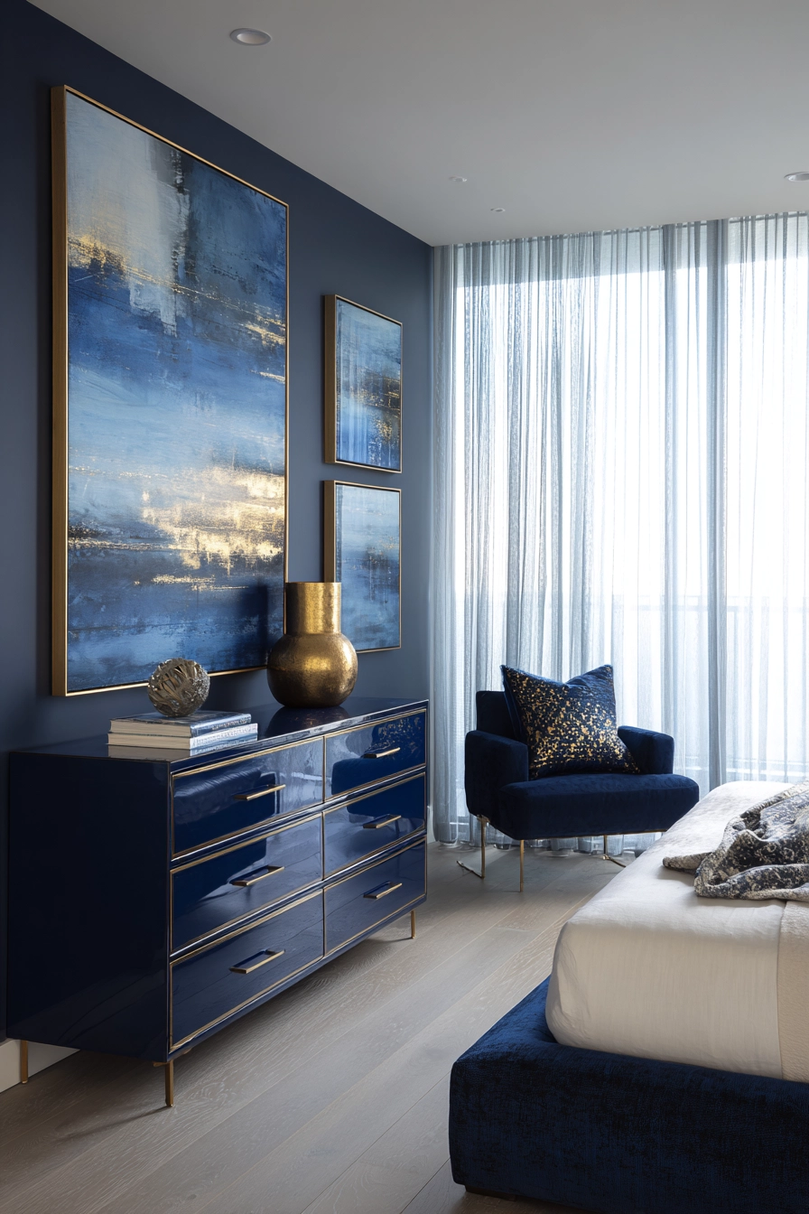 midnight blue bedroom 11