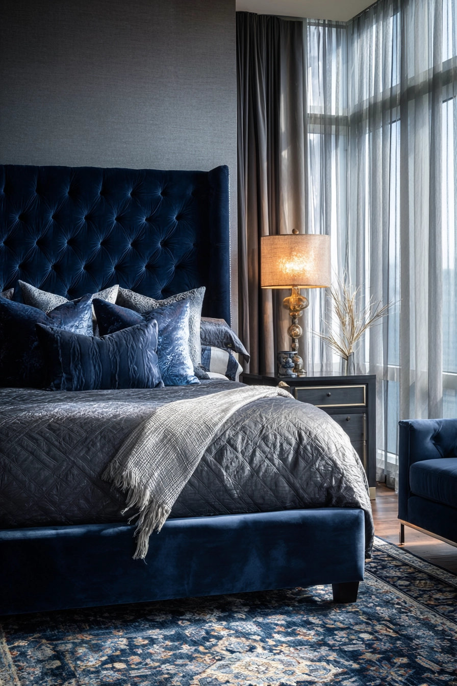 midnight blue bedroom 2
