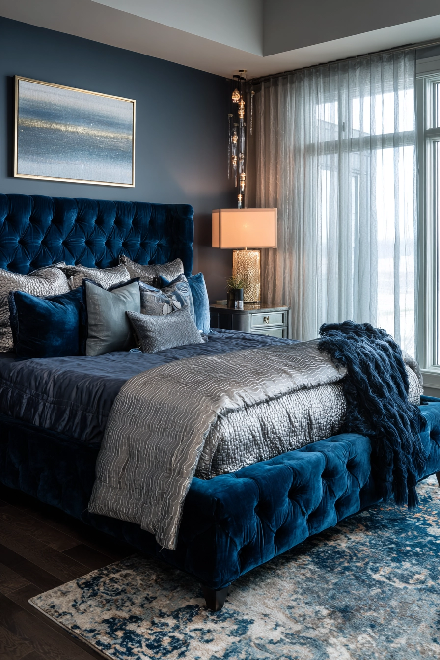 midnight blue bedroom 3