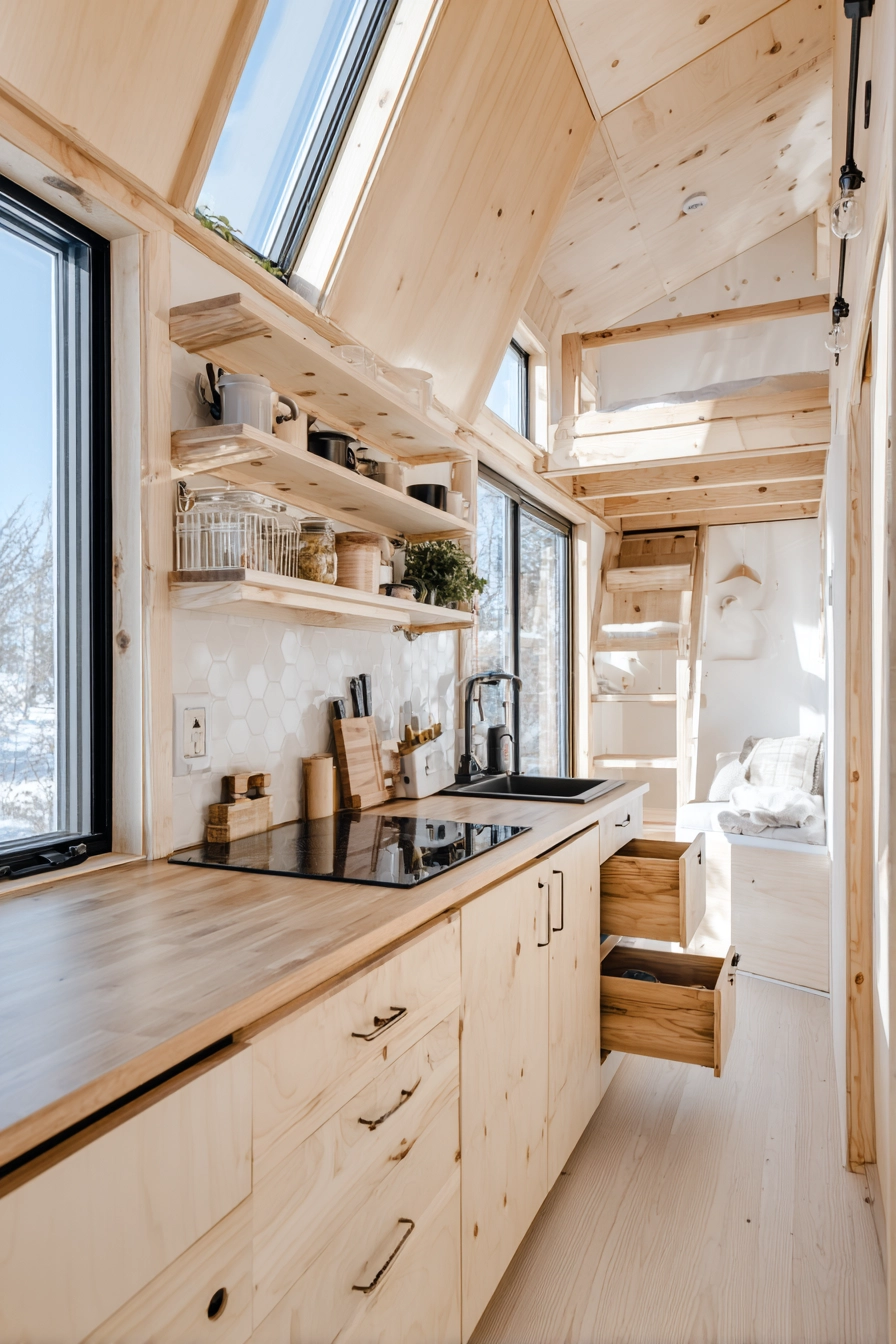 mini kitchen ideas small spaces 15