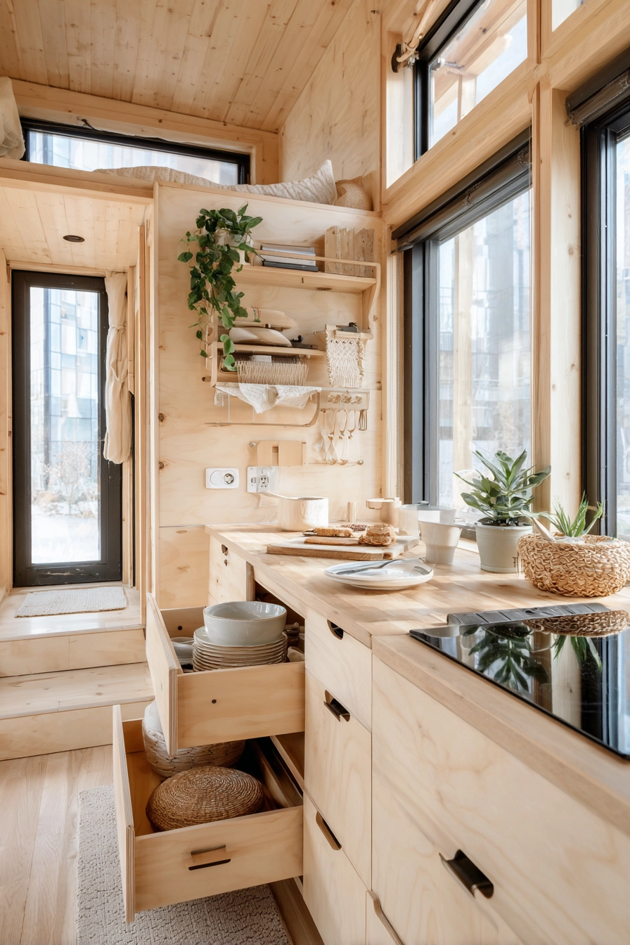 mini kitchen ideas small spaces 16