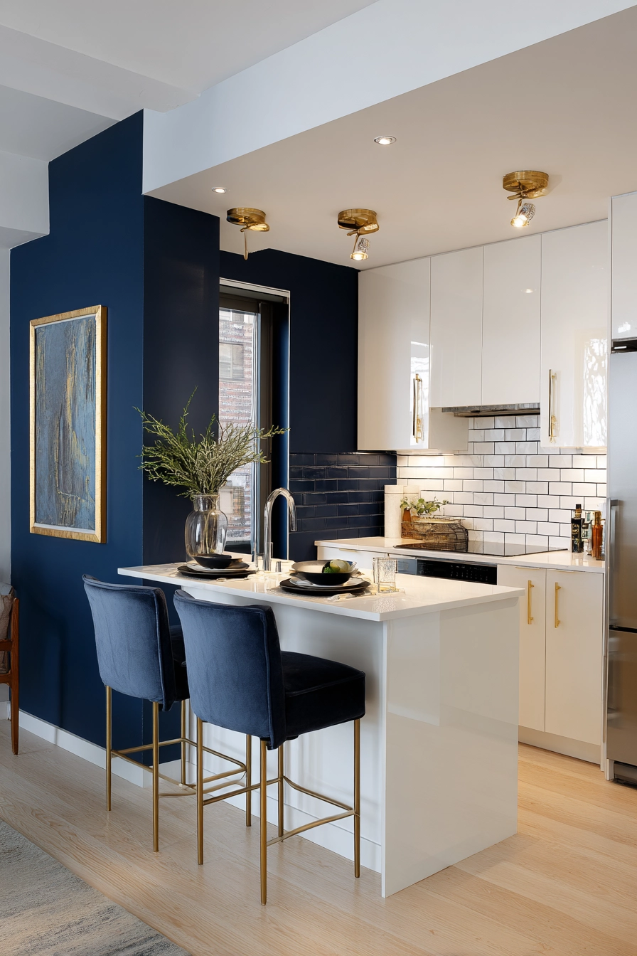 mini kitchen ideas small spaces 20