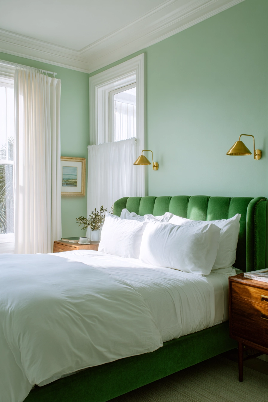 mint green bedroom 2