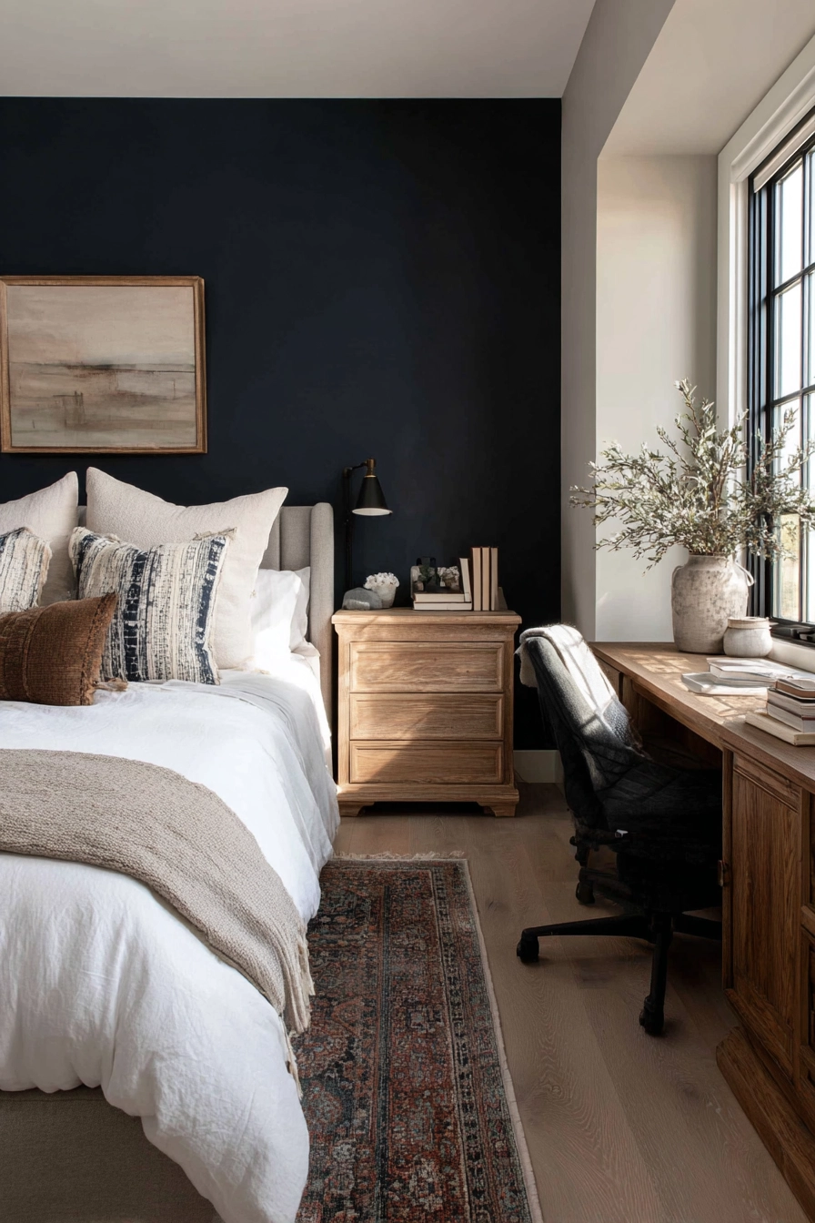 modern cottage bedroom 13