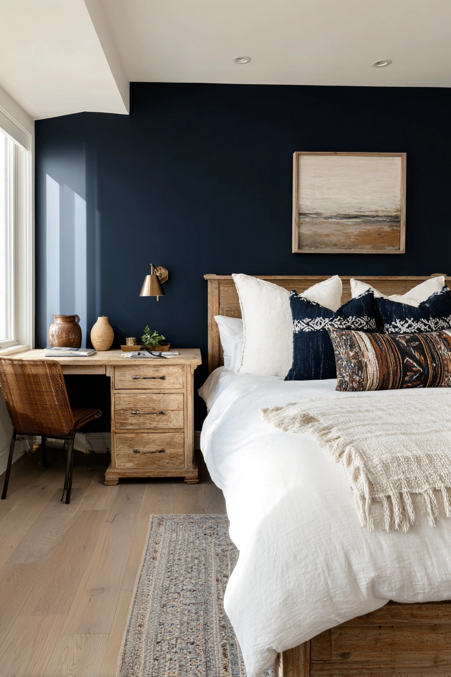 modern cottage bedroom 14