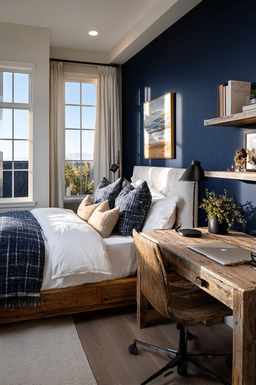 modern cottage bedroom 15
