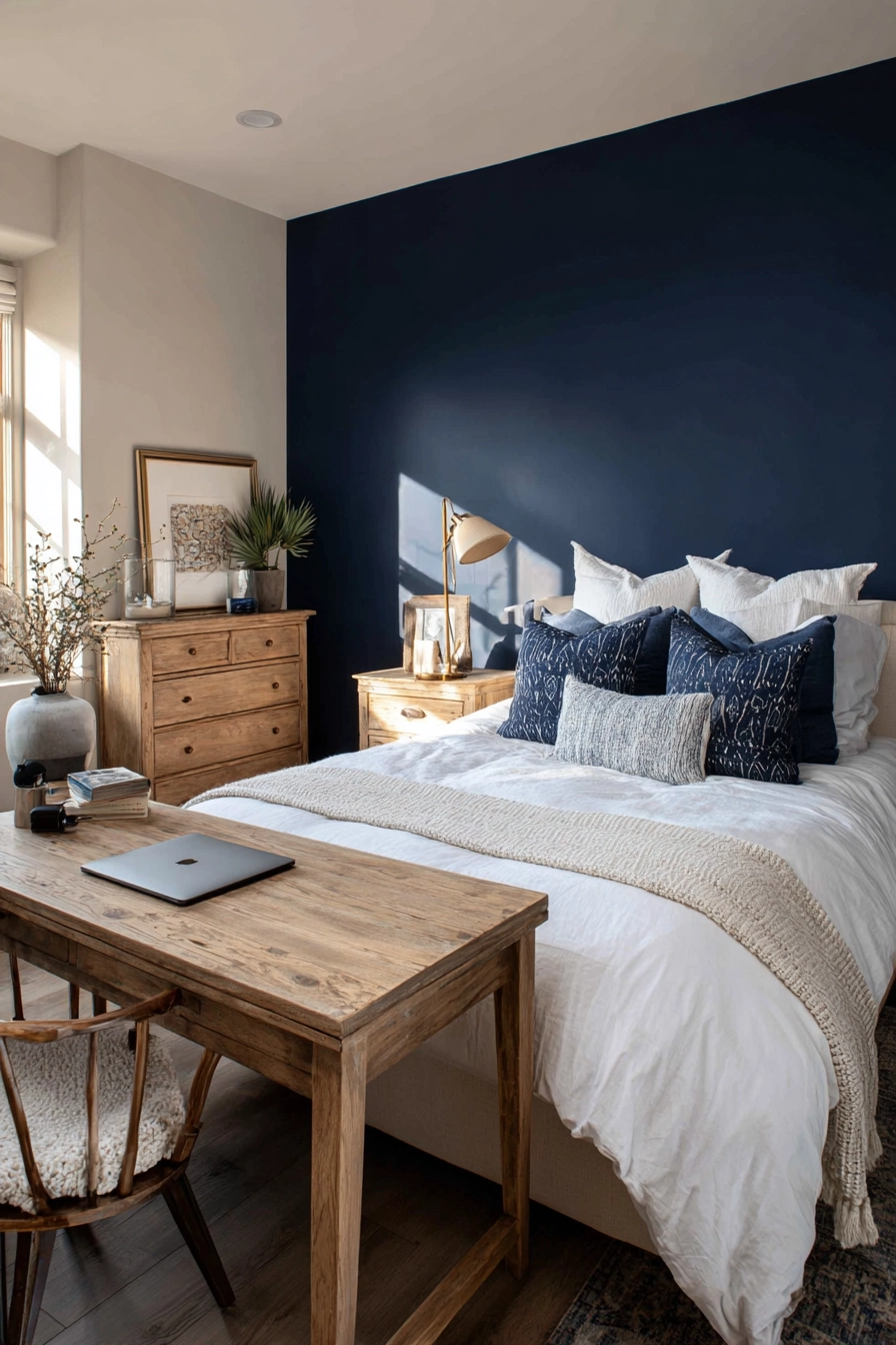 modern cottage bedroom 16