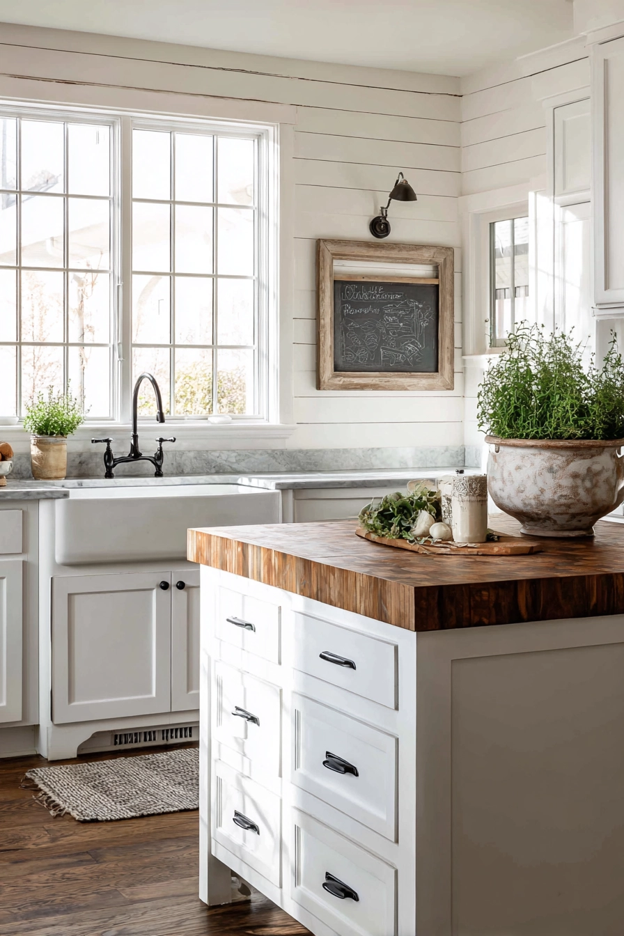 modern farmhouse kitchens 17