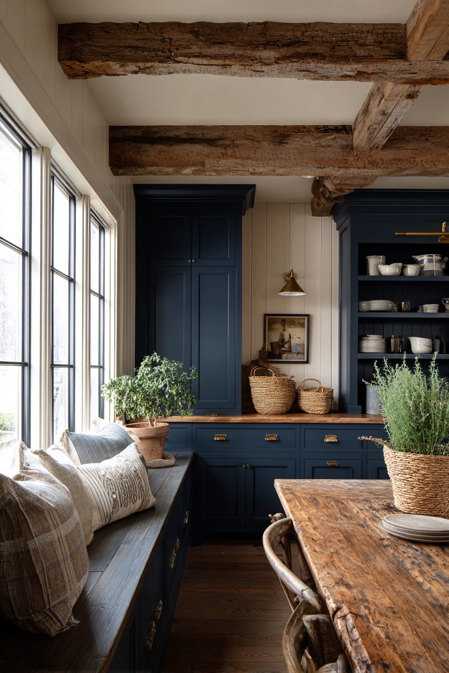 moody farmhouse kitchen 3