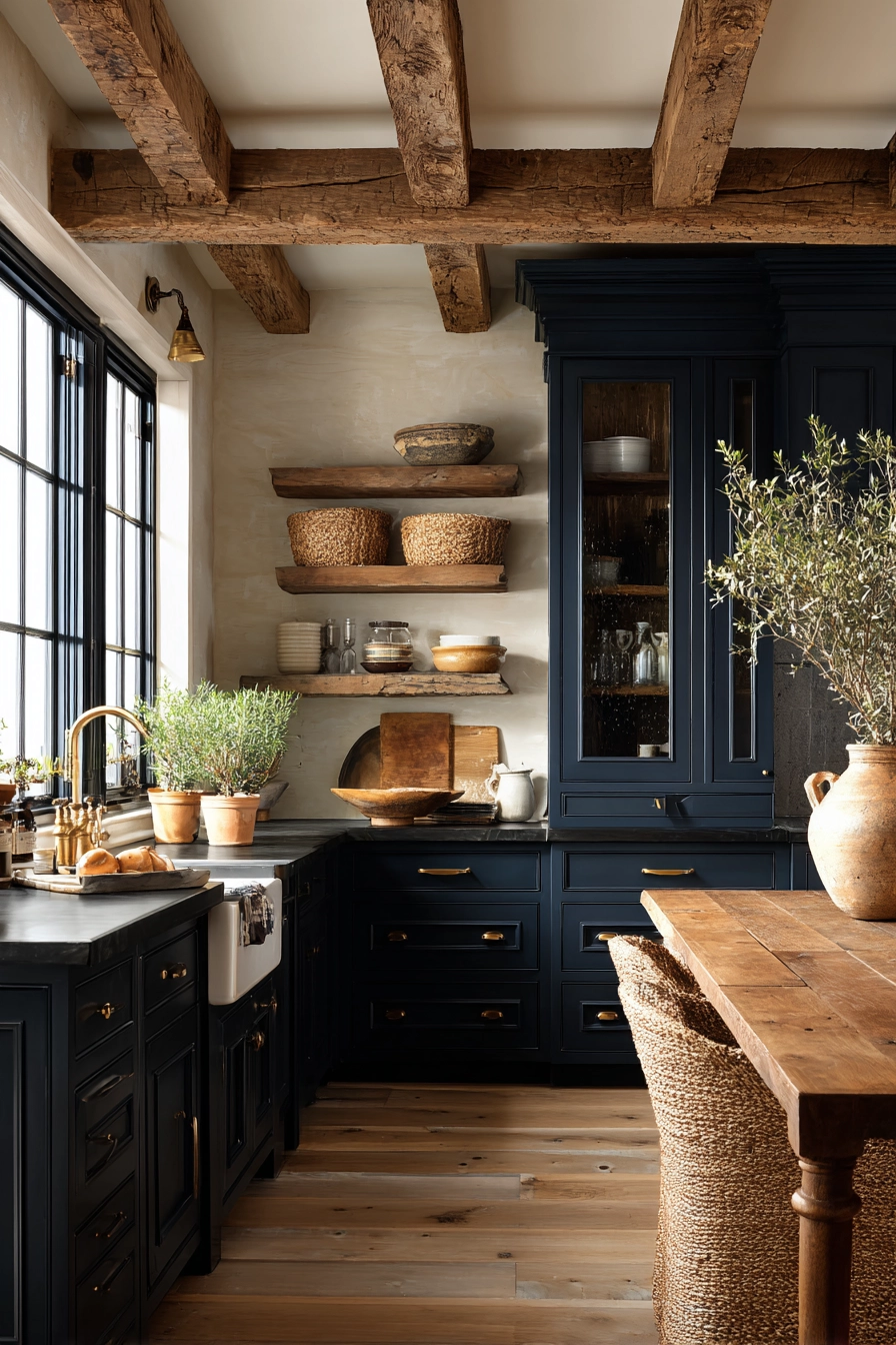 moody farmhouse kitchen 4