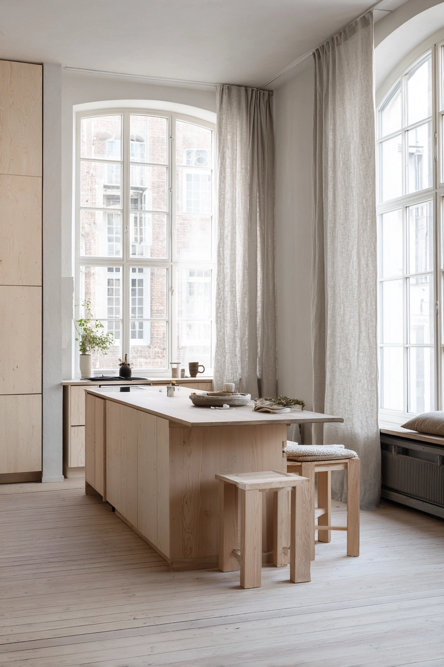 natural wood kitchen 11