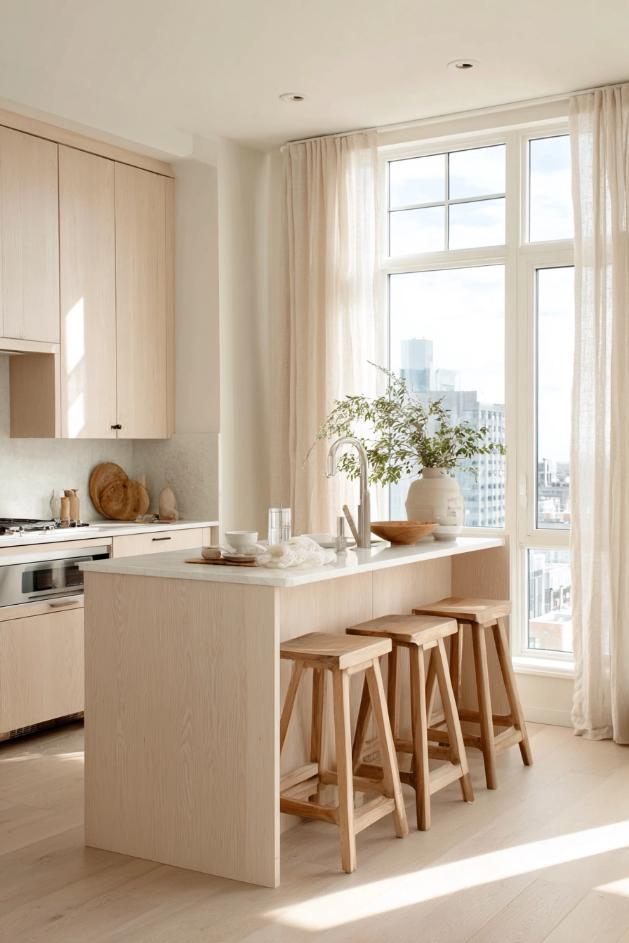 natural wood kitchen 12