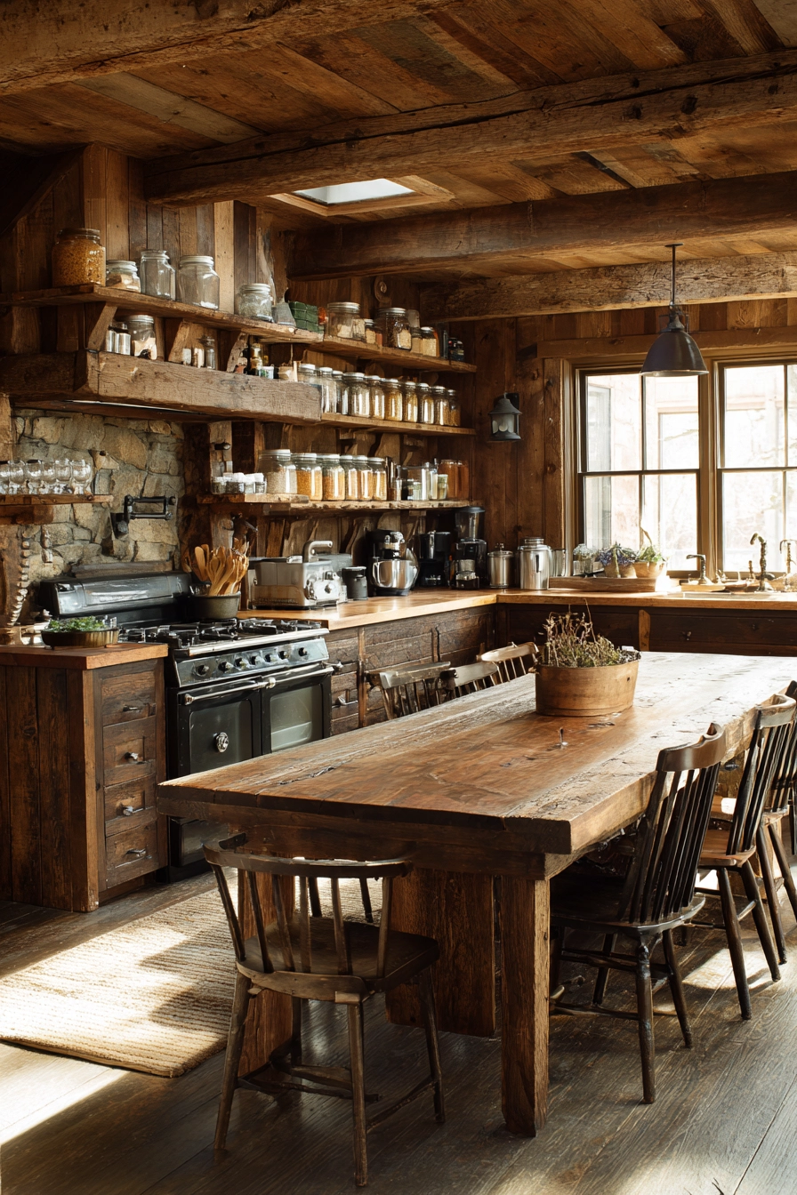natural wood kitchen 16