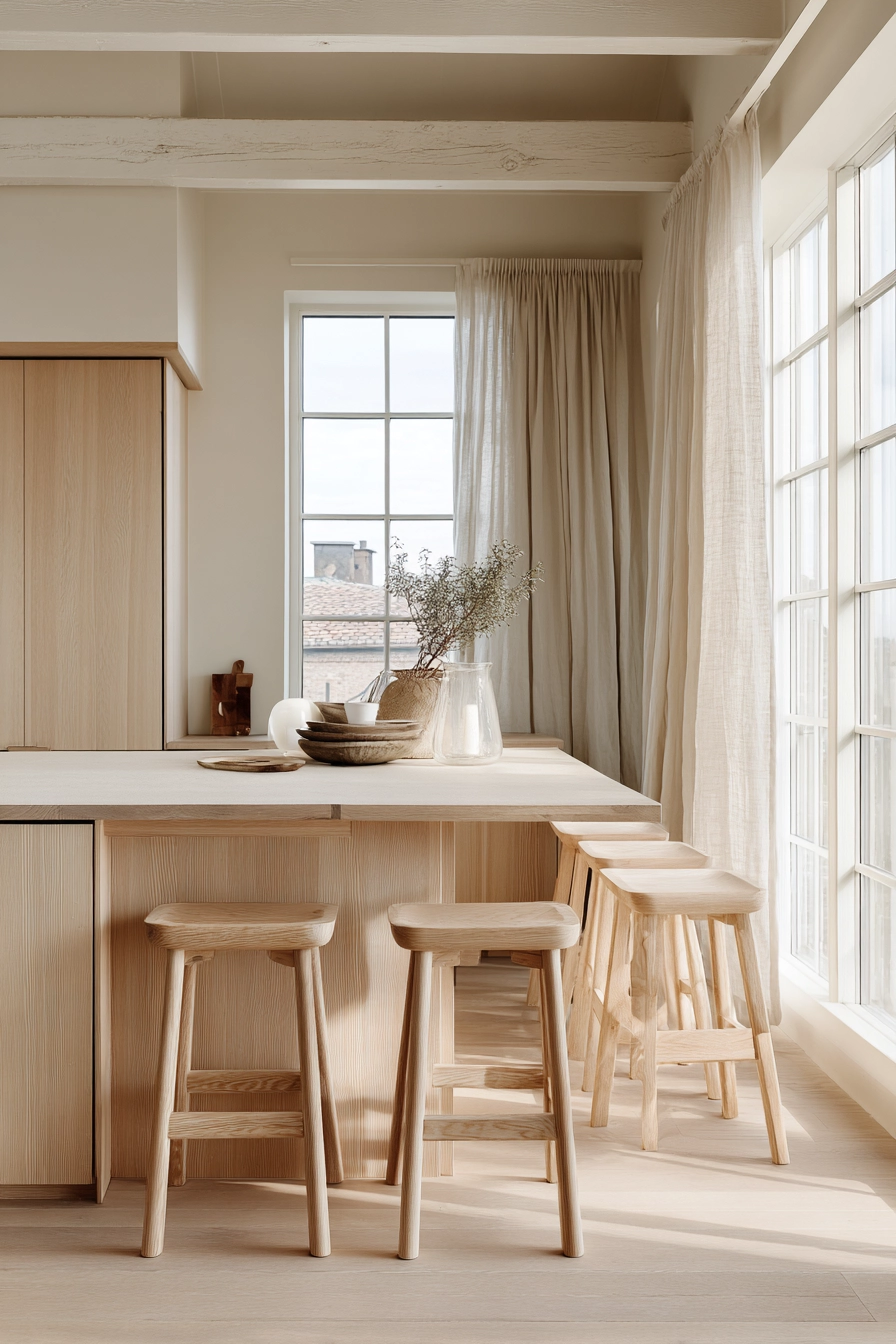 natural wood kitchen 9