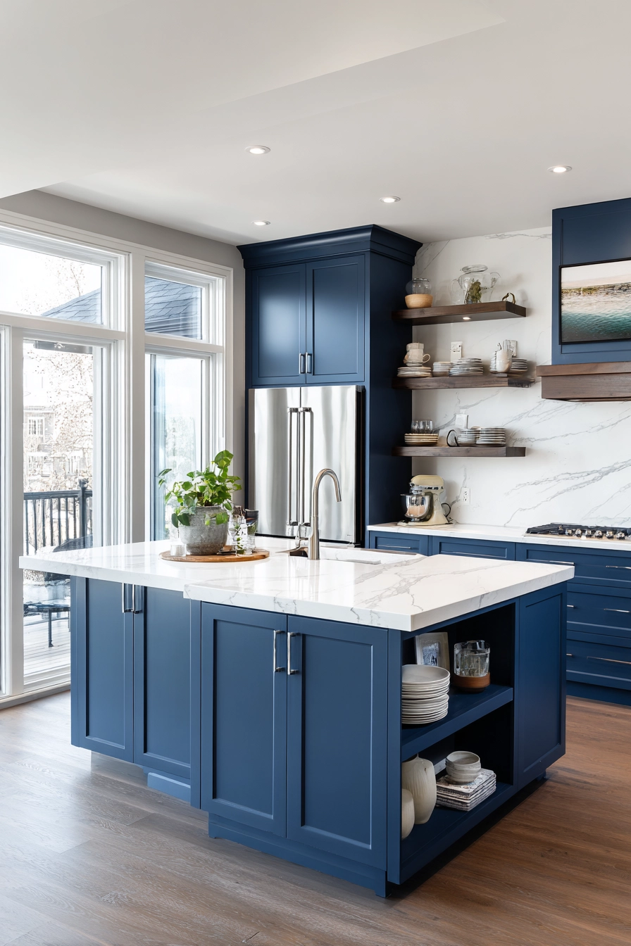 Navy Blue Kitchen: A Comprehensive Guide to Transforming Your Culinary ...