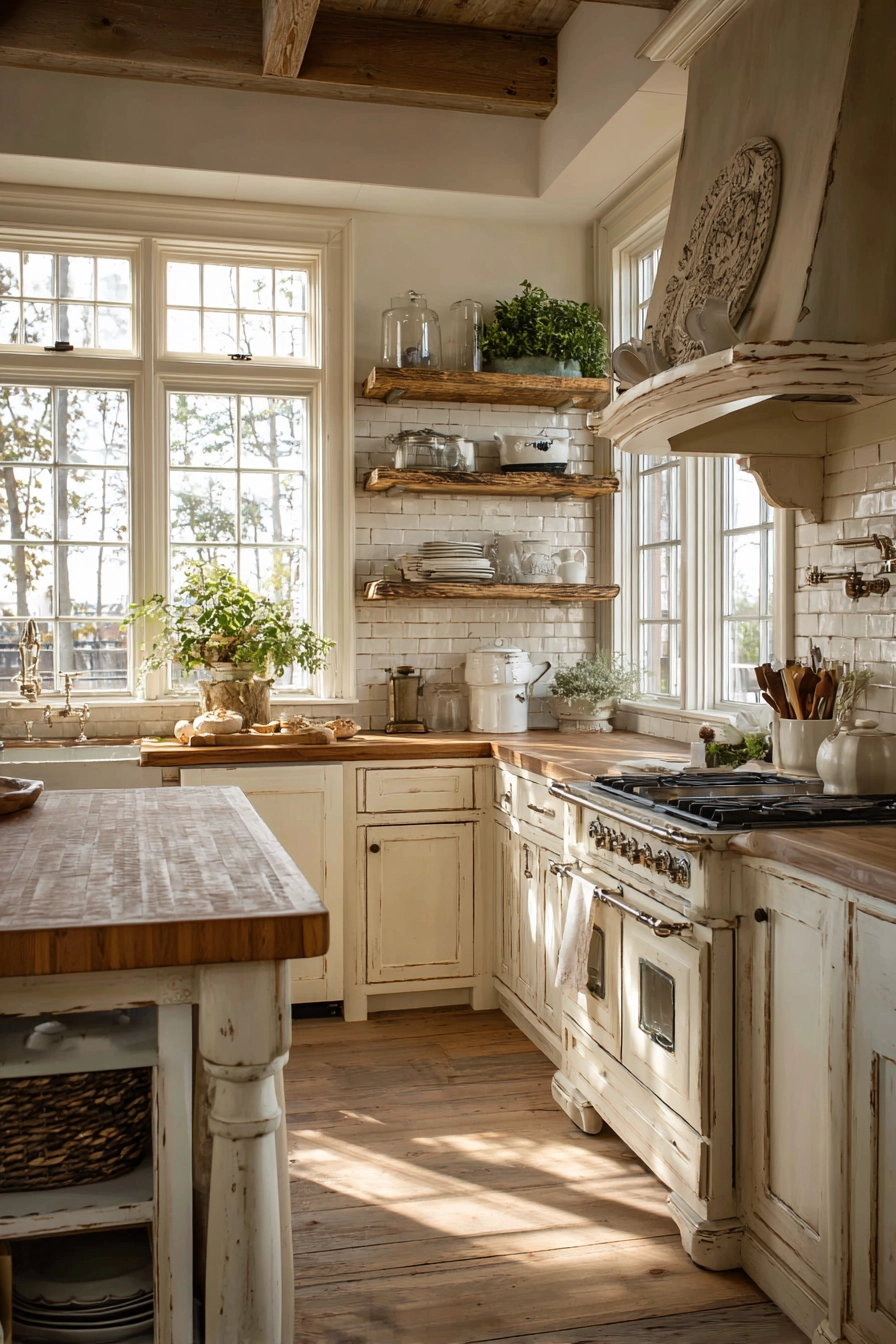 off white kitchen cabinets 12
