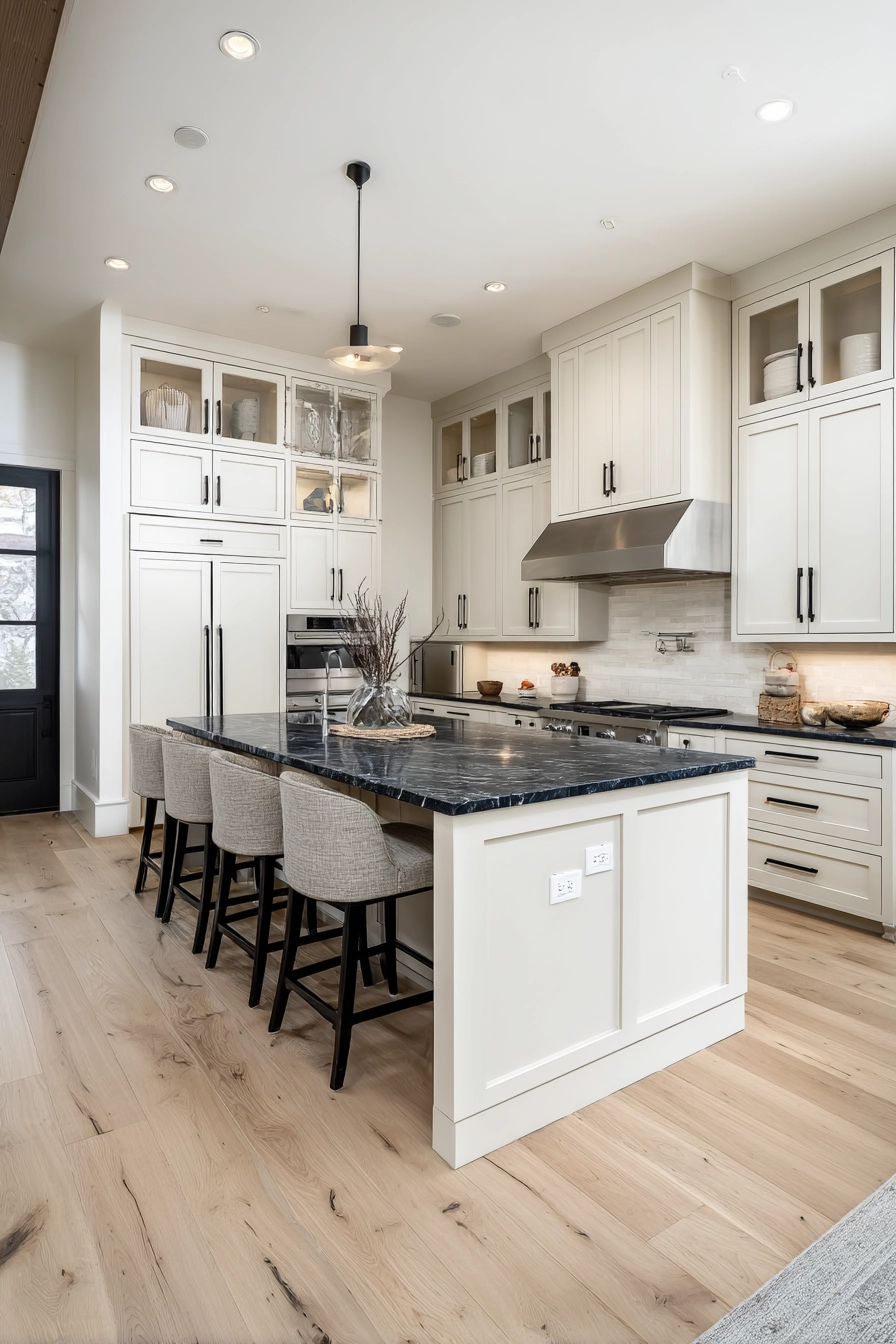 off white kitchen cabinets 13