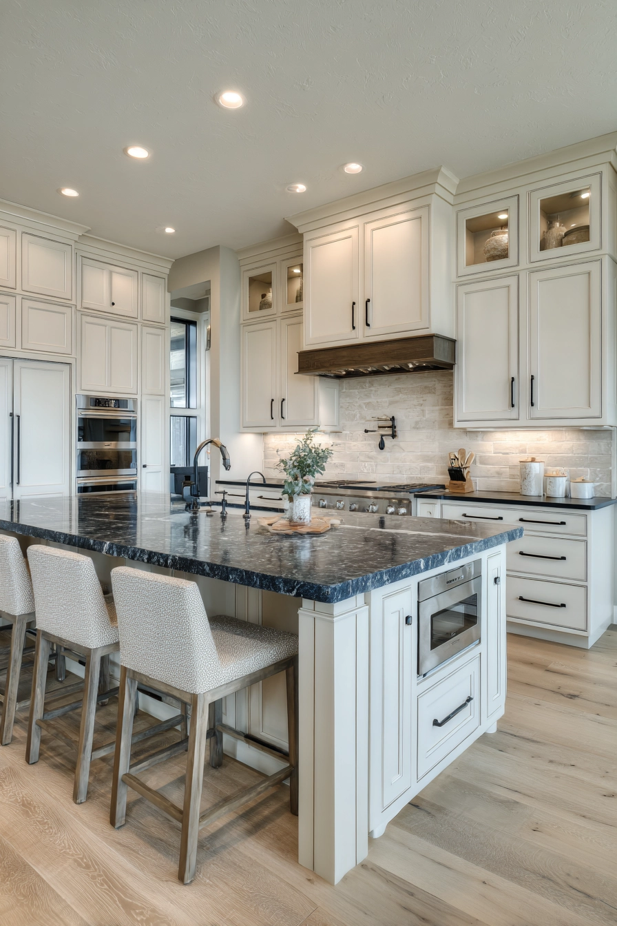 off white kitchen cabinets 14