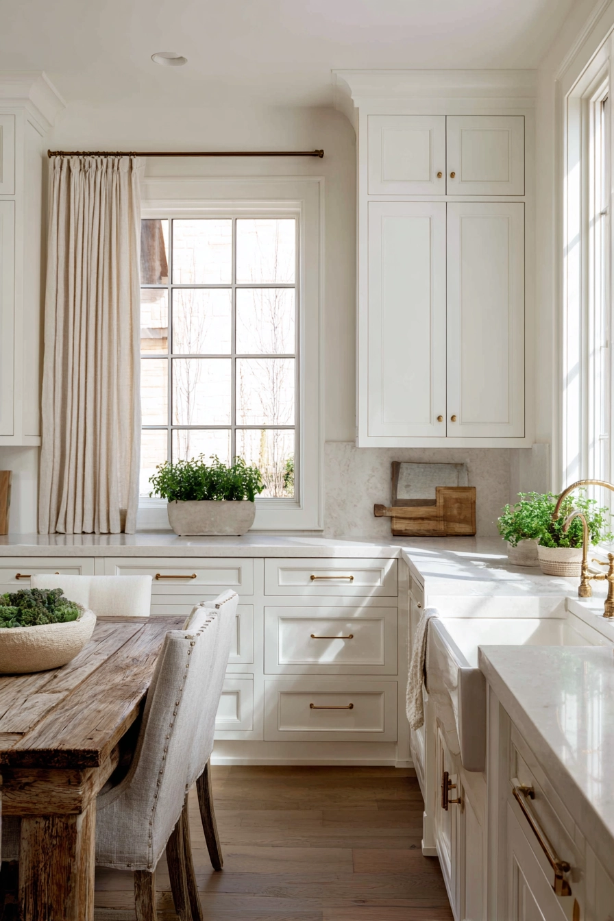off white kitchen cabinets 2