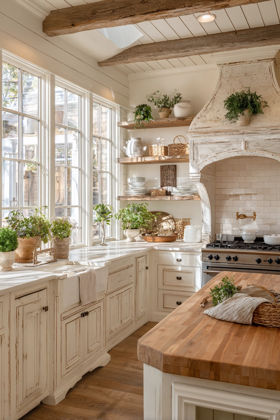 off white kitchen cabinets 9