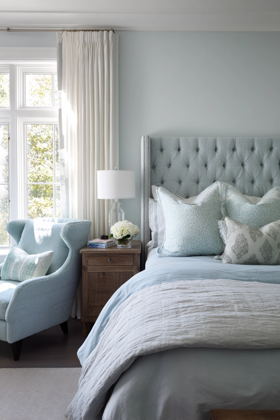 pale blue bedroom 1