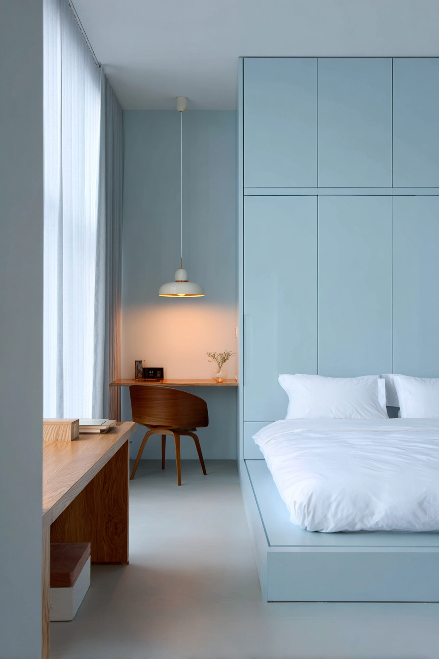 pale blue bedroom 10